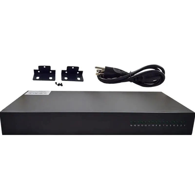 16 Channel Ac 120V To Dc 12V 25Amp Power Supply For Cctv Rack Mount 1