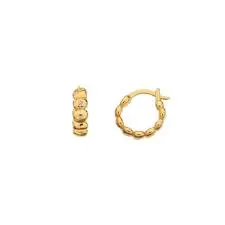 Jac Jossa Gold Plated Silver Beach Earrings 1
