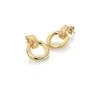 Jac Jossa Gold Plated Silver Spirit Earrings 1