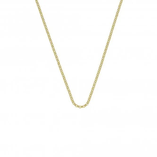Emozioni Gold Plated Silver 30" Belcher Chain 1