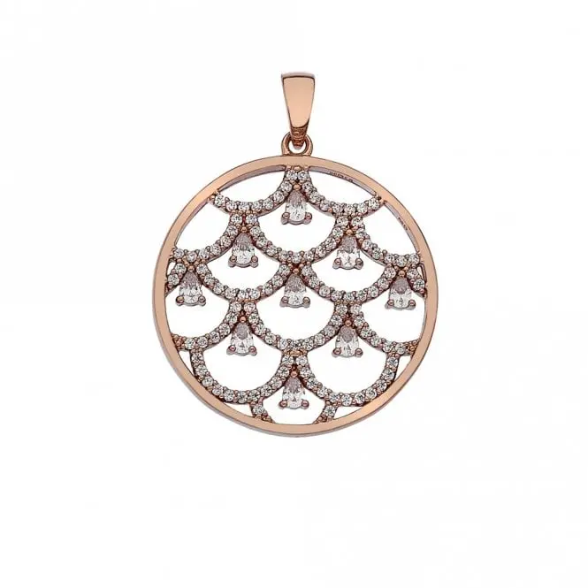 Emozioni Rose Gold Plated Lust Layer Pendant 1