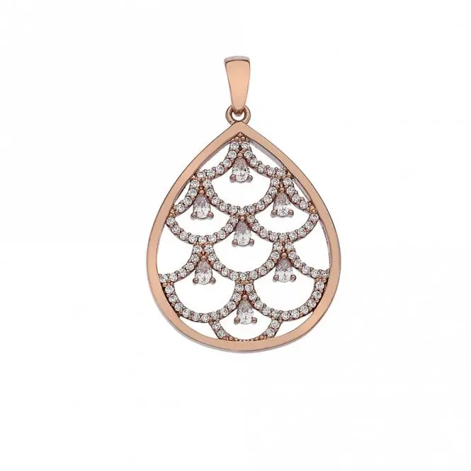 Emozioni Rose Gold Plated Lust Layer Pendant 1