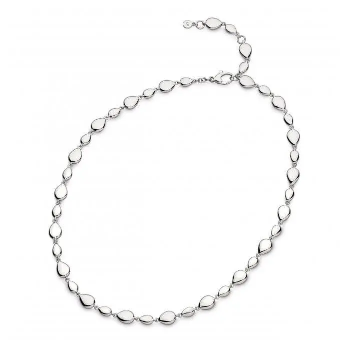 Silver Coast Pebble Linking Pebbles Necklace 1