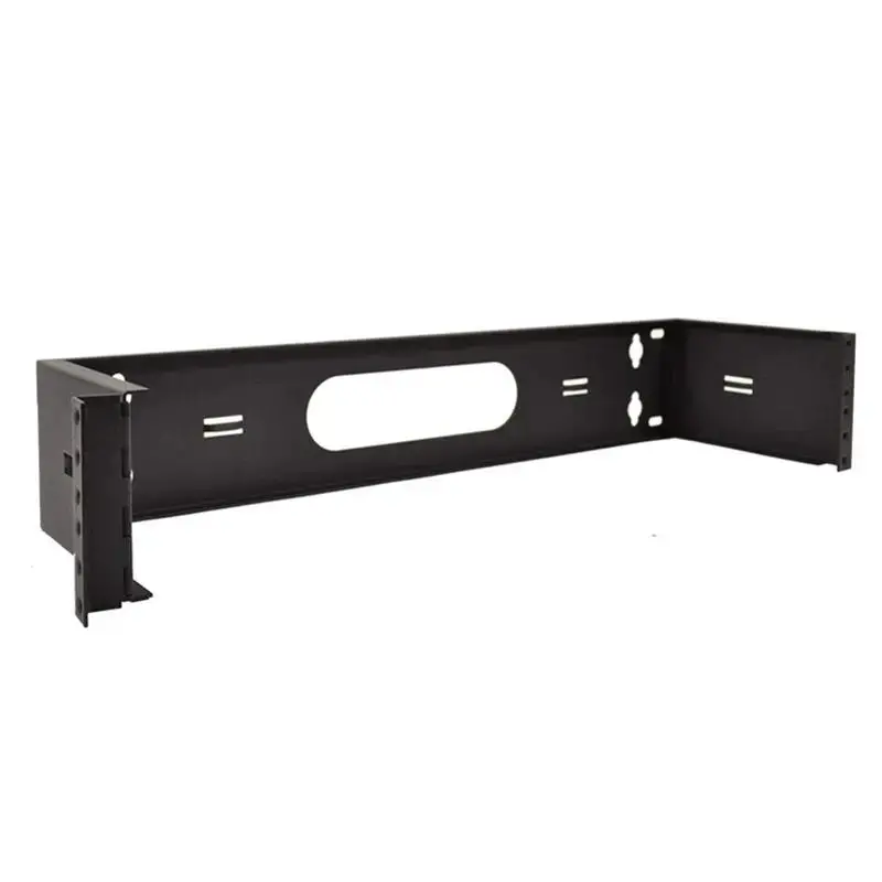 19" X 6" Depth Two Space 2U Steel Mount Swing Out Patch Panel Bracket 1