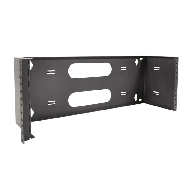 19" X 6" Depth Two Space 4U Steel Mount Swing Out Patch Panel Bracket 1