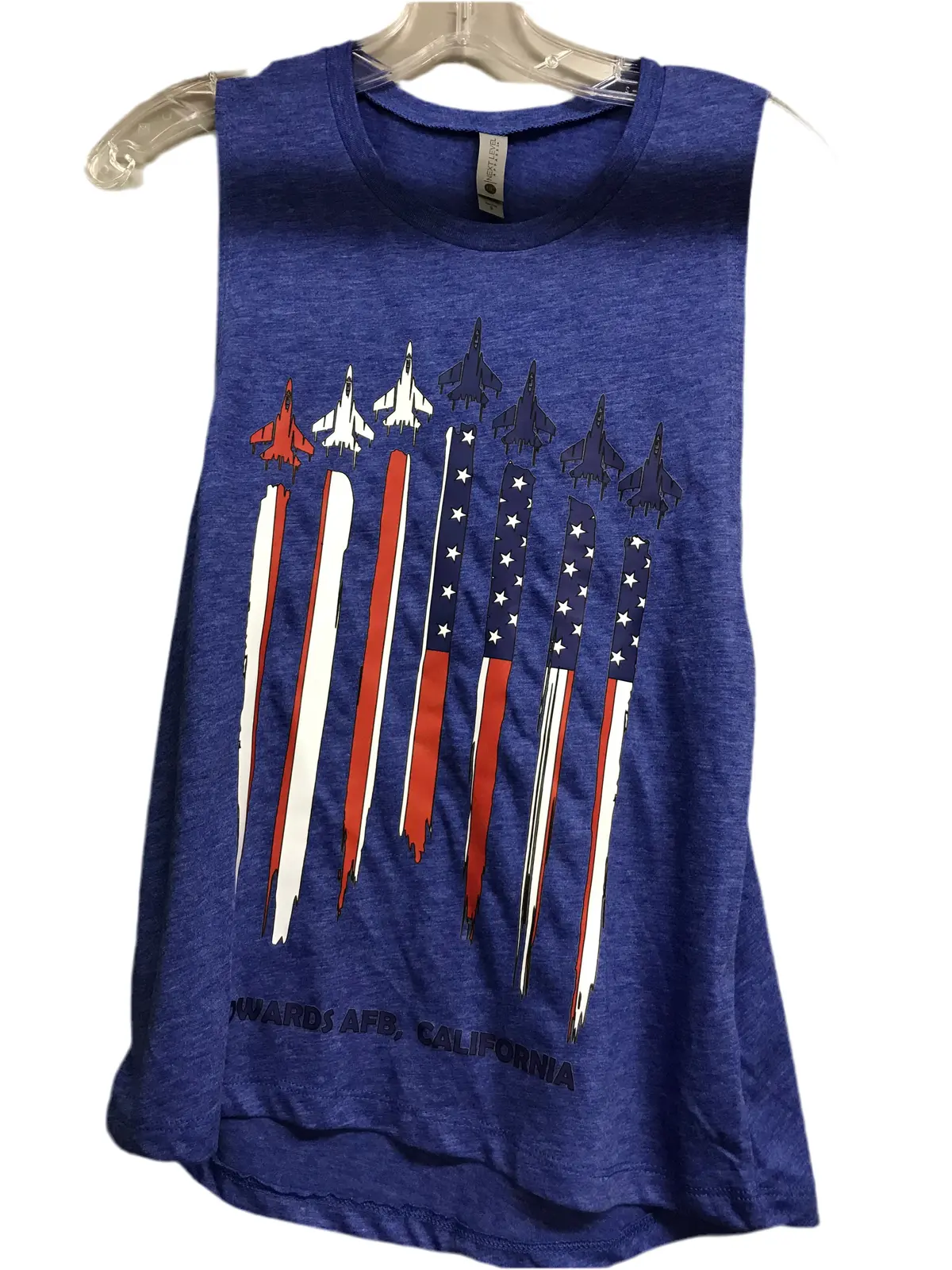 Flag Contrails Women's Tank Top 1