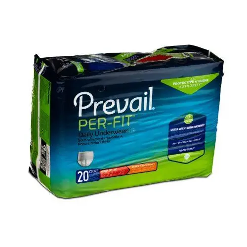 Prevail Per-Fit Protective Underwear Medium - 20Ea/Pk 4Pk/Cs 1