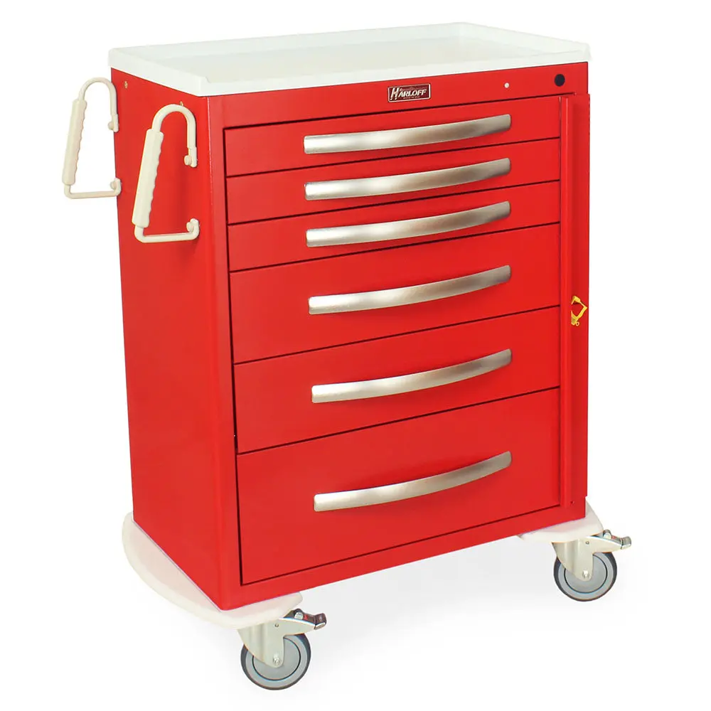 M-Series Tall Emergency Crash Cart 2