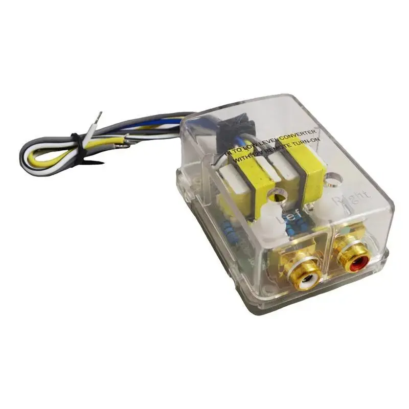 2-Channel High To Low Converter With Built-In 12 Volt Remote Turn-On 1