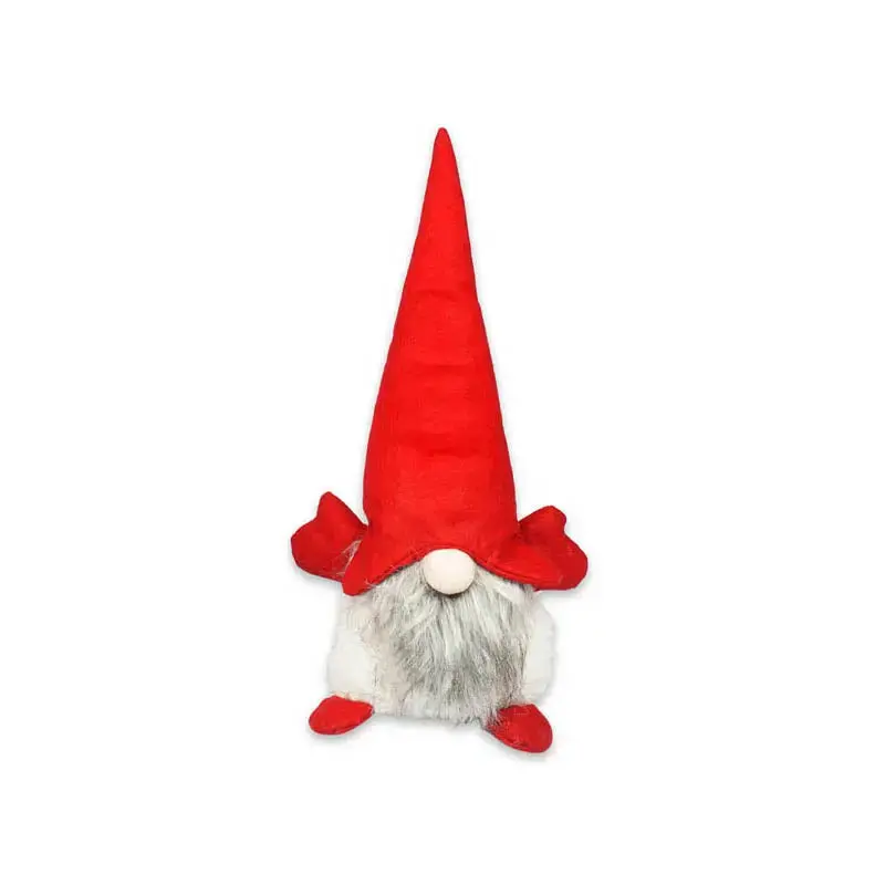 20" Christmas Gnome Tied Beard & Loose Beard Indoor/Outdoor Decoration 2