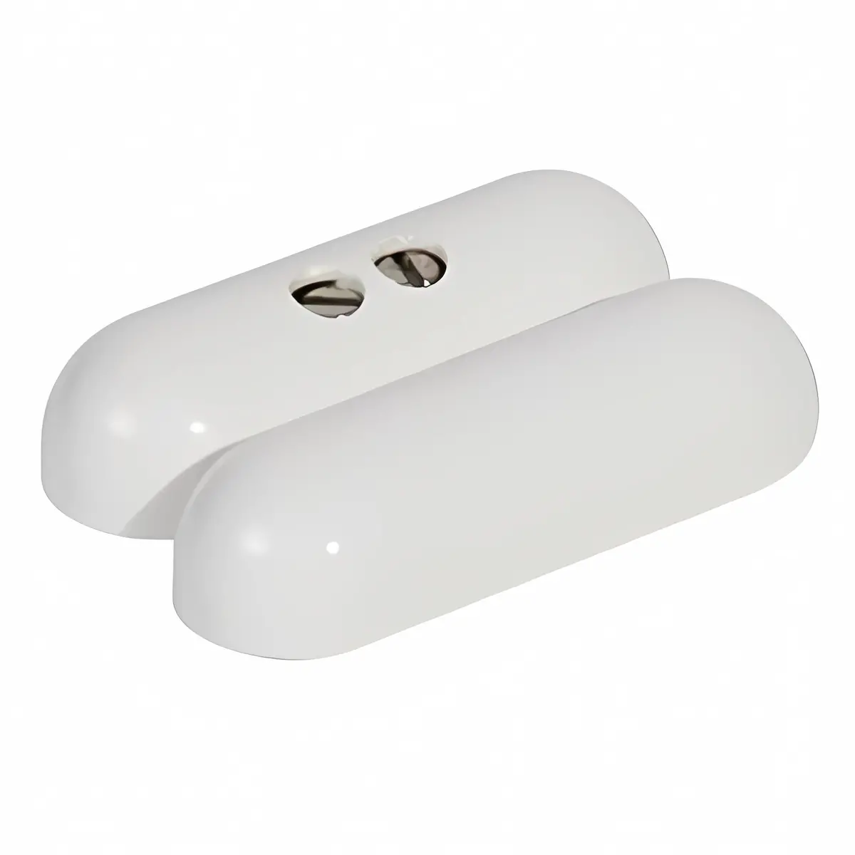 White Magnetic Pill Door Window Security Alarm Contact Terminal 3