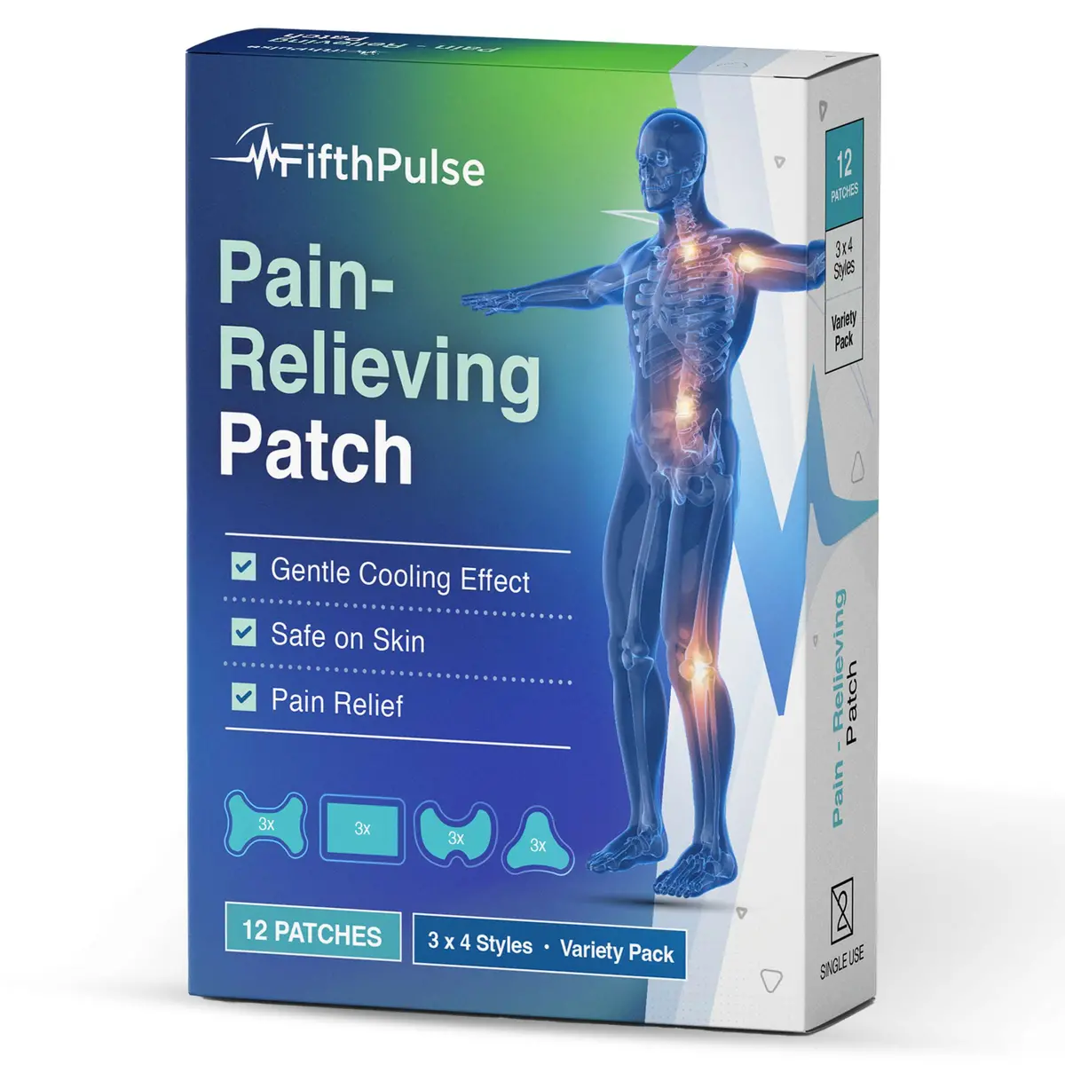 Pain Relieving Patch For Pain Relief - 12 Pack 1