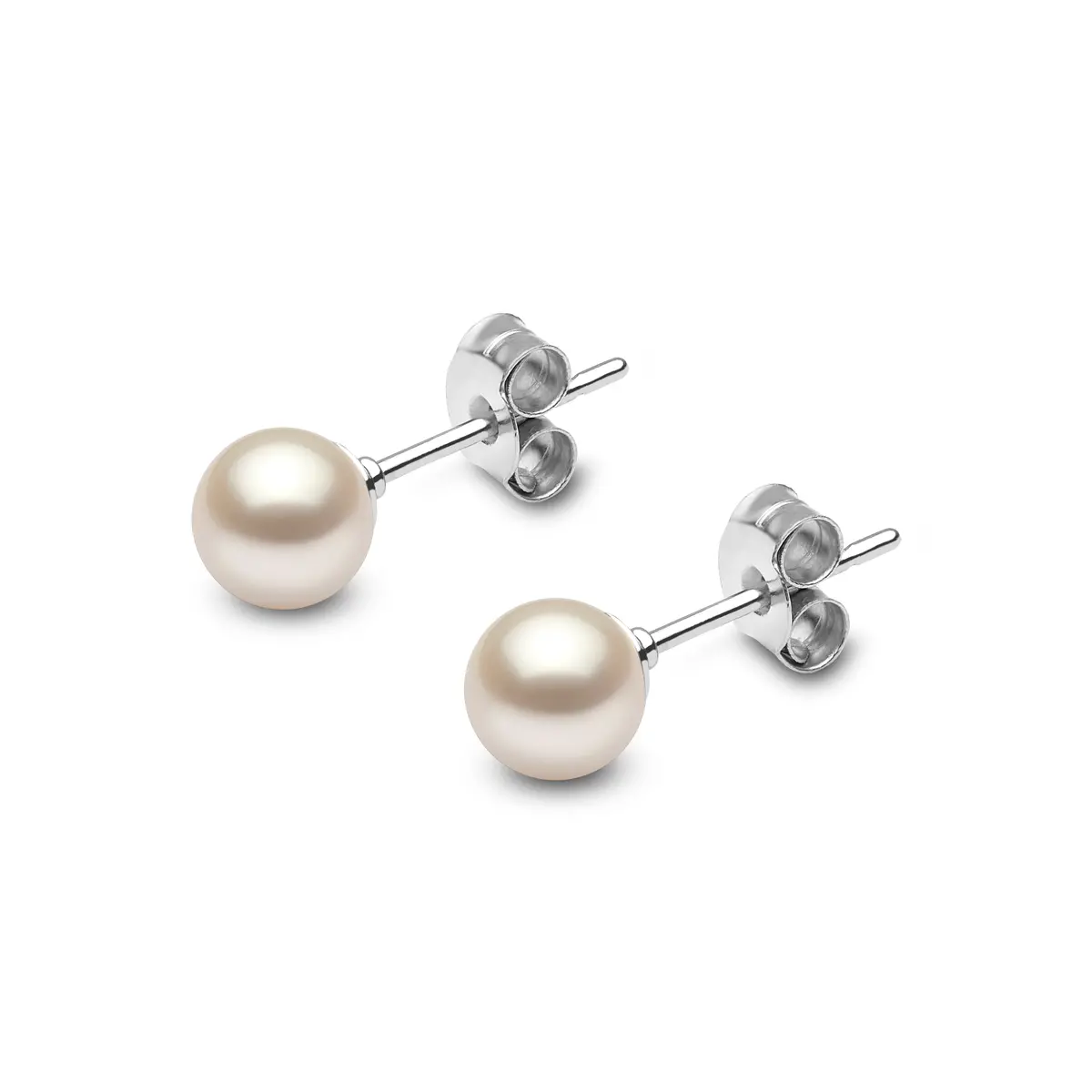 9Ct White Gold Rnd Wht Cfwp 5X5.5Mm 1