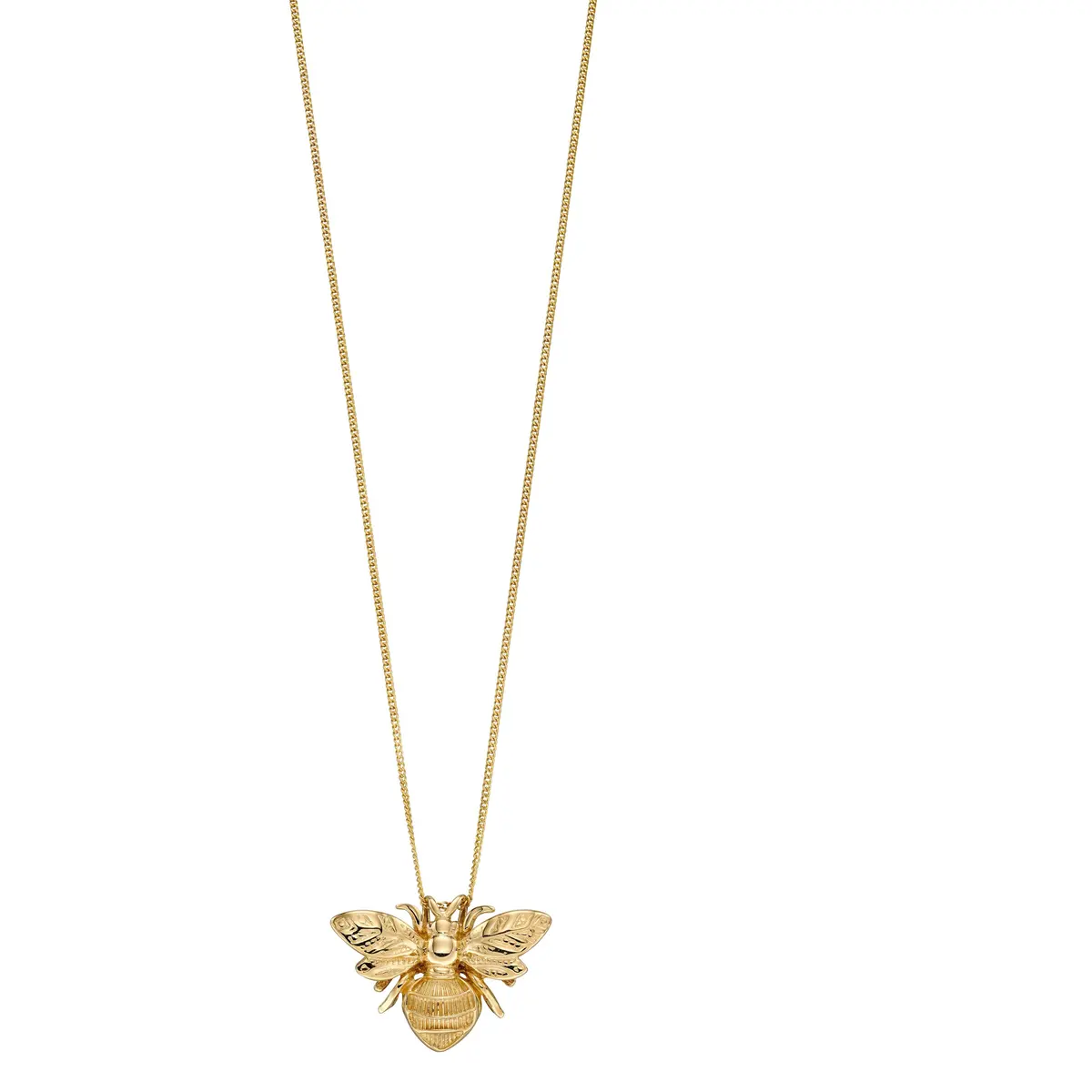 9Ct Yellow Gold Bee Pendant 1