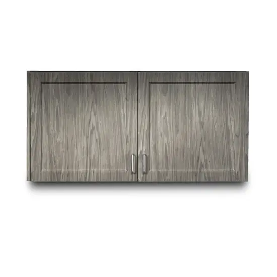 Fashion Finish 48" Wall Cabinet With 2 Doors 1