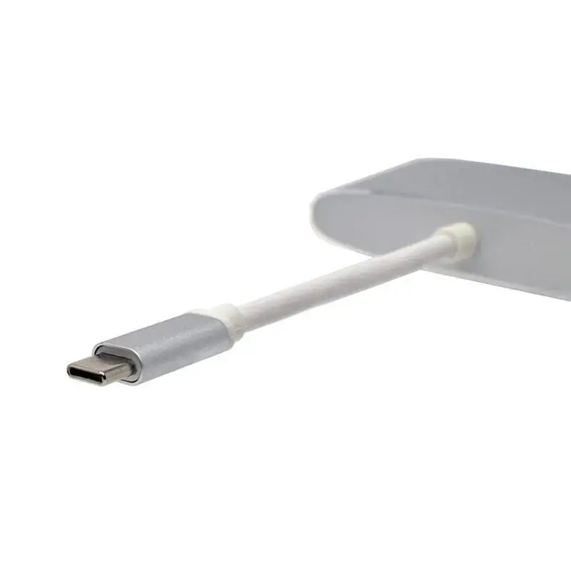 3-In-1 Usb Type C Hub Adapter Hdmi 4K-Usb 3.0-Usb Multi Port Converter 2