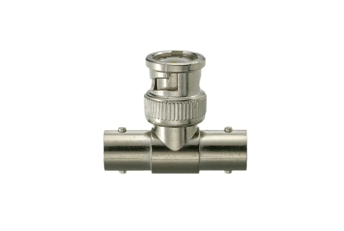 Bnc Adapter, "T" Female/Male/Female, 50 Ohm, 10 Pack - (301-32750Tp) 1