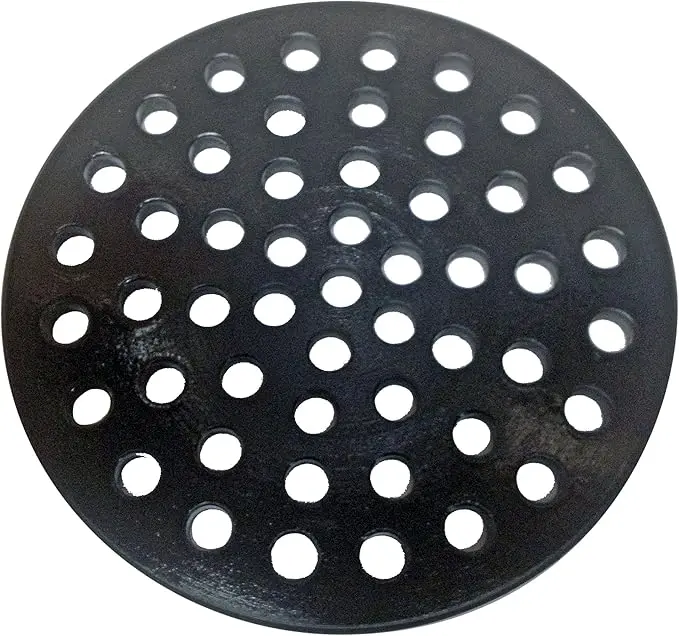 Premium 8" Cast Iron Drain Cover - Round Replacement Floor Drain Strainer 1