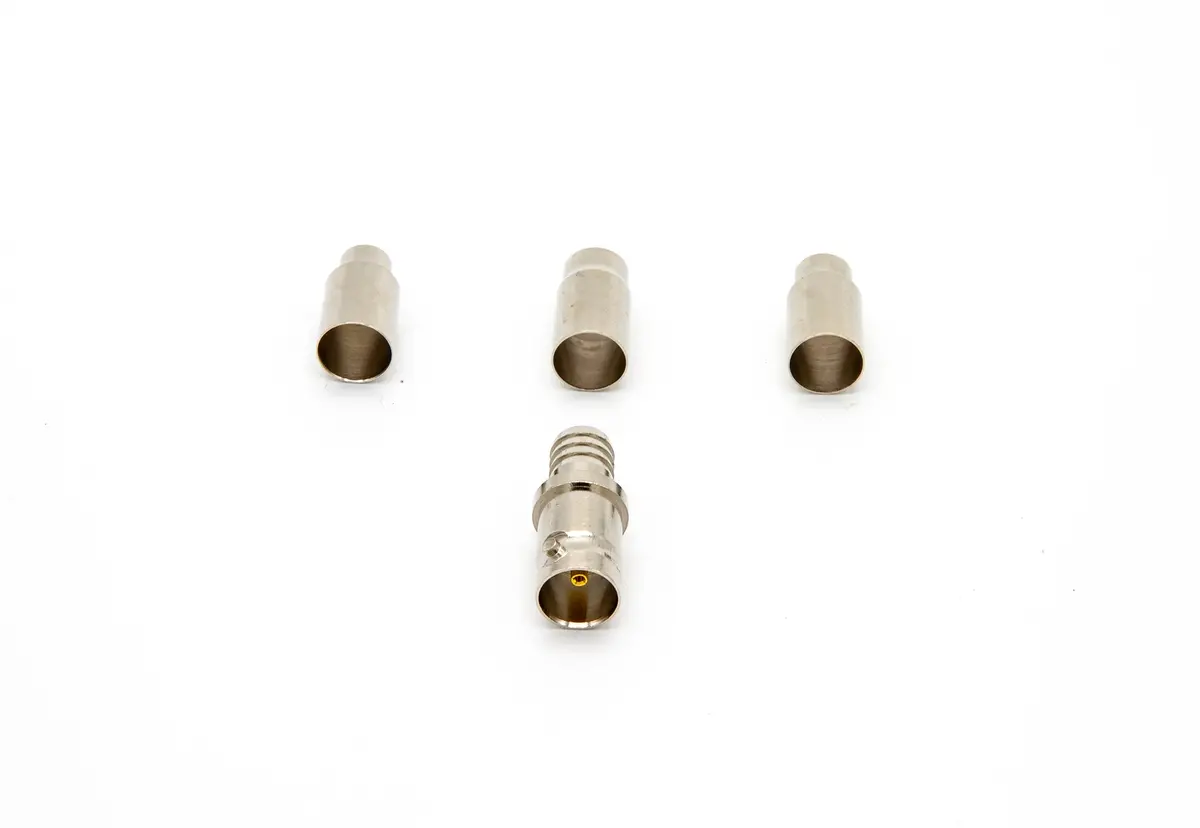 50 Ohm Male Bnc Crimp On Connector - (350-00Tp) 1