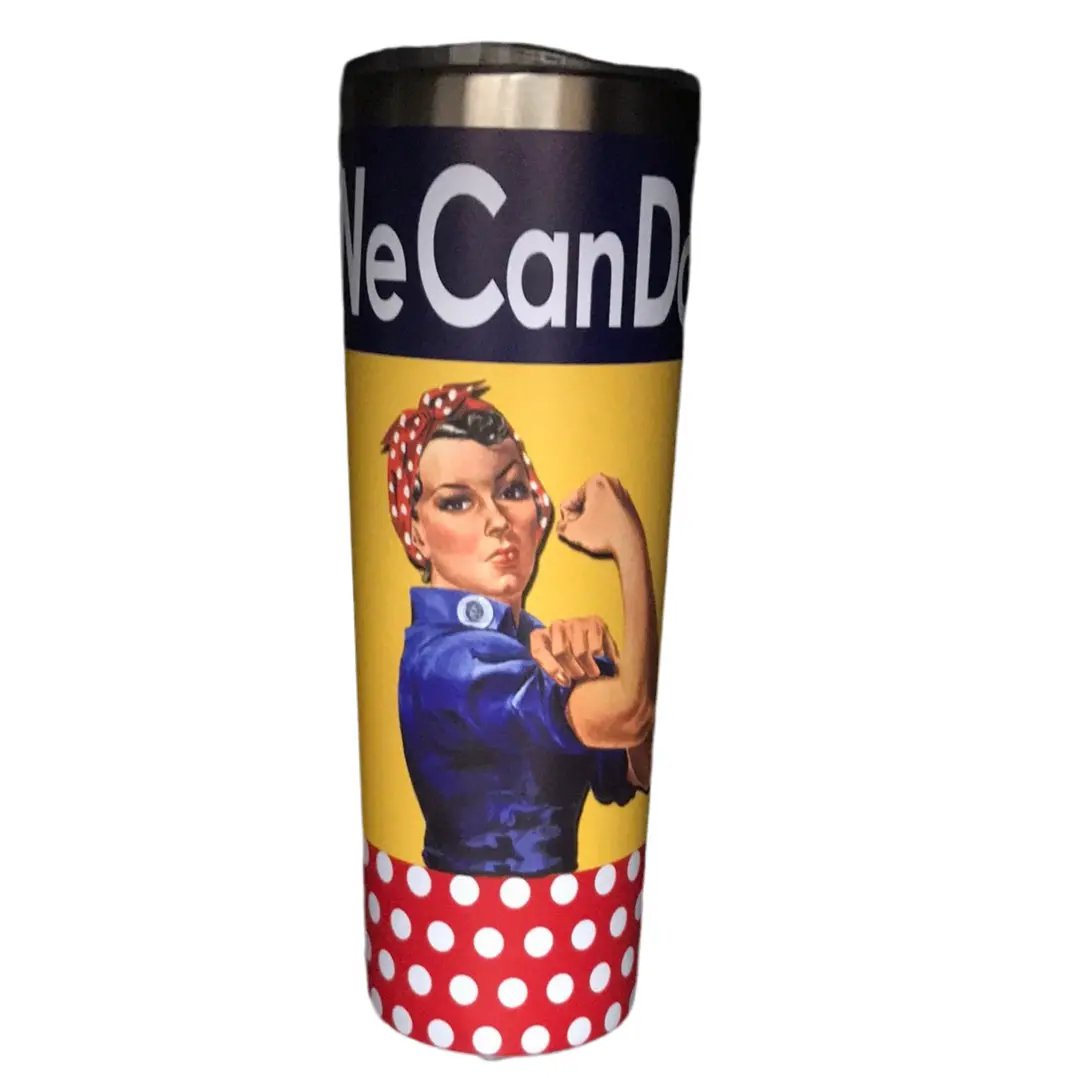 Rosie Riveter Insulated Tumbler 1
