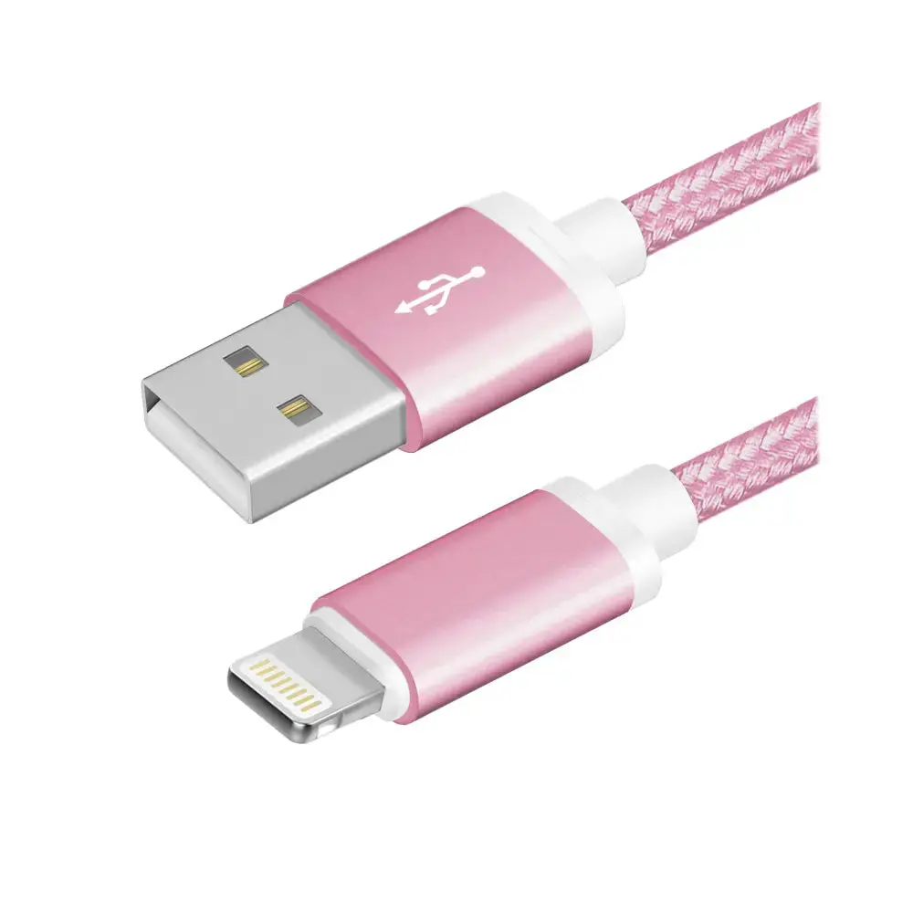 3Ft Braided Lightning To Usb A Iphone 5 6 7 8 Plus X Fast Charge & Data Cable 2