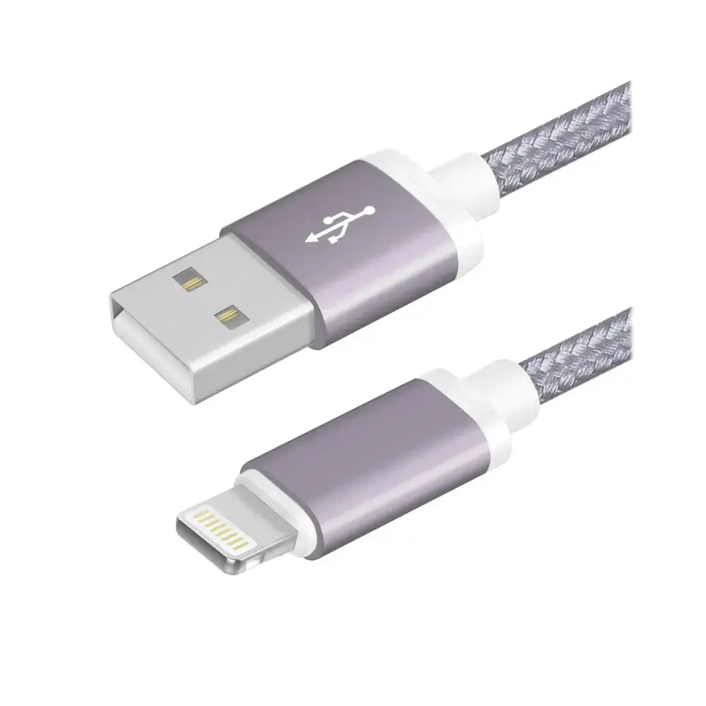 3Ft Braided Lightning To Usb A Iphone 5 6 7 8 Plus X Fast Charge & Data Cable 3