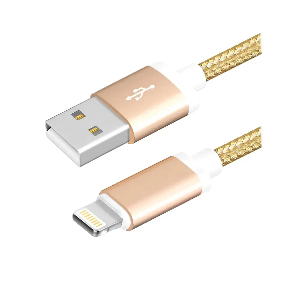 3Ft Braided Lightning To Usb A Iphone 5 6 7 8 Plus X Fast Charge & Data Cable 4