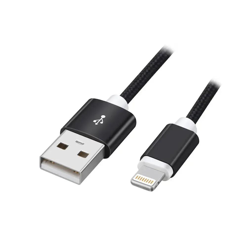 3Ft Braided Lightning To Usb A Iphone 5 6 7 8 Plus X Fast Charge & Data Cable 5