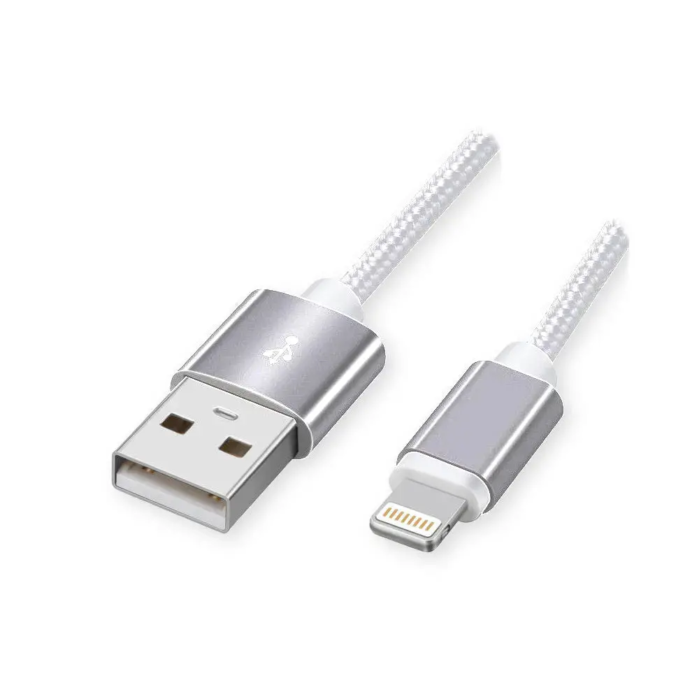 3Ft Braided Lightning To Usb A Iphone 5 6 7 8 Plus X Fast Charge & Data Cable 6