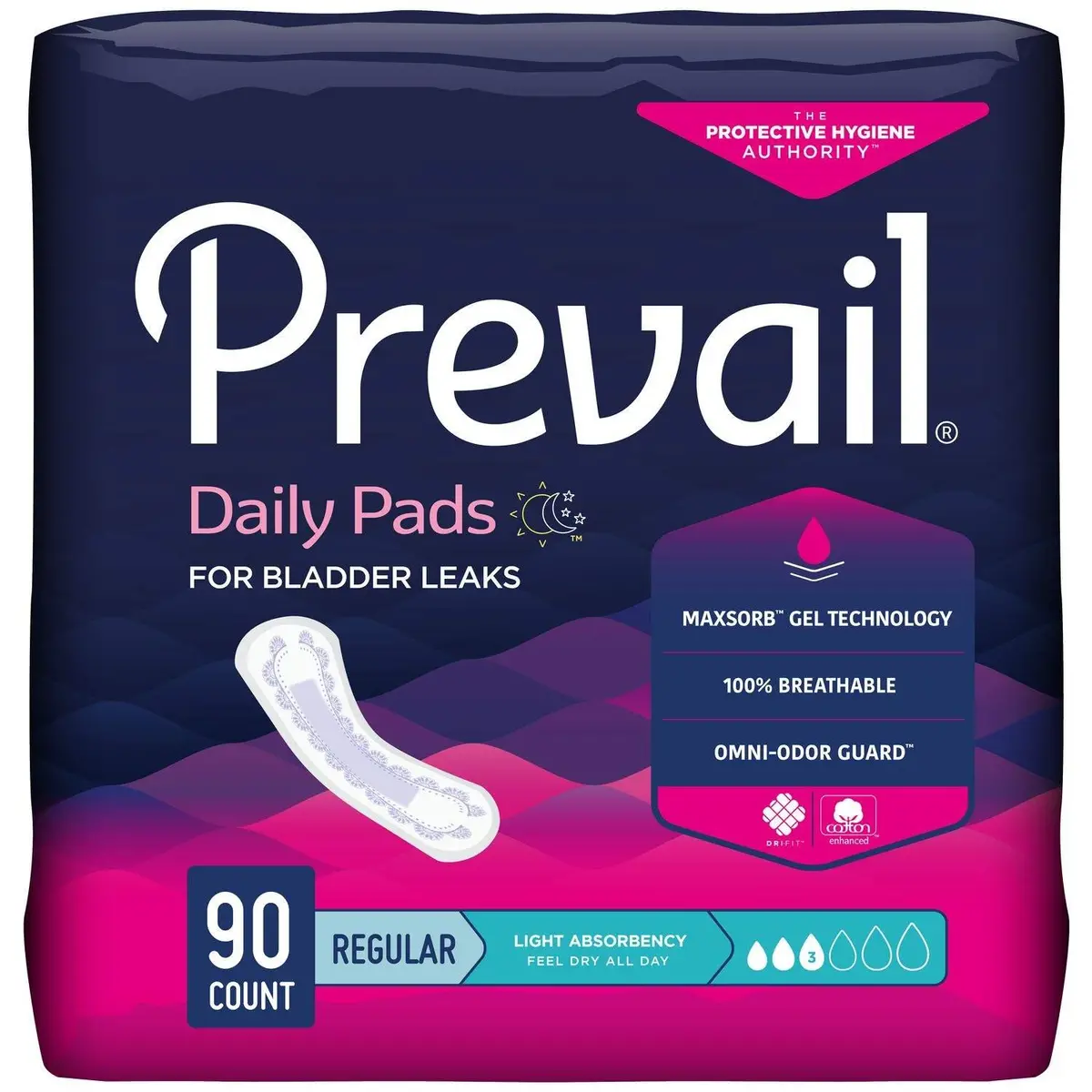 Prevail Bladder Control Pad – Light 2
