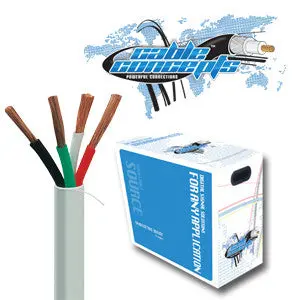 500 Foot Cable Concepts 14 Awg 4/C Speaker Cable 4 Conductor 1