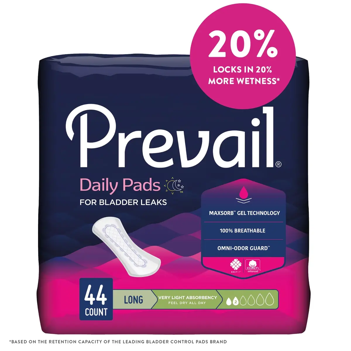 Prevail Bladder Control Pad – Light 3