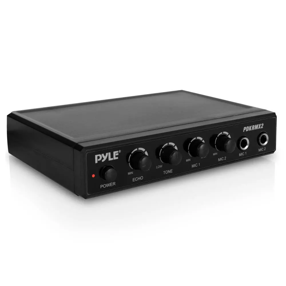 Pyle Pdkrmx2 Karaoke Sound And Audio Control Mixer System. 1