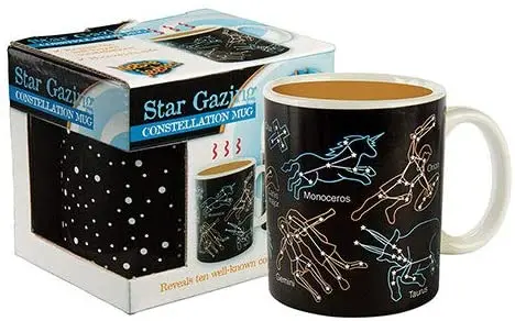 Star Gazing Heat-Changing Constellation Coffee & Beverage Mug 1