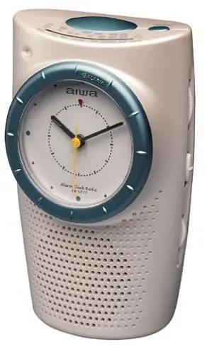 Aiwa Frap77 Portable Am/Fm Clock Radio 1