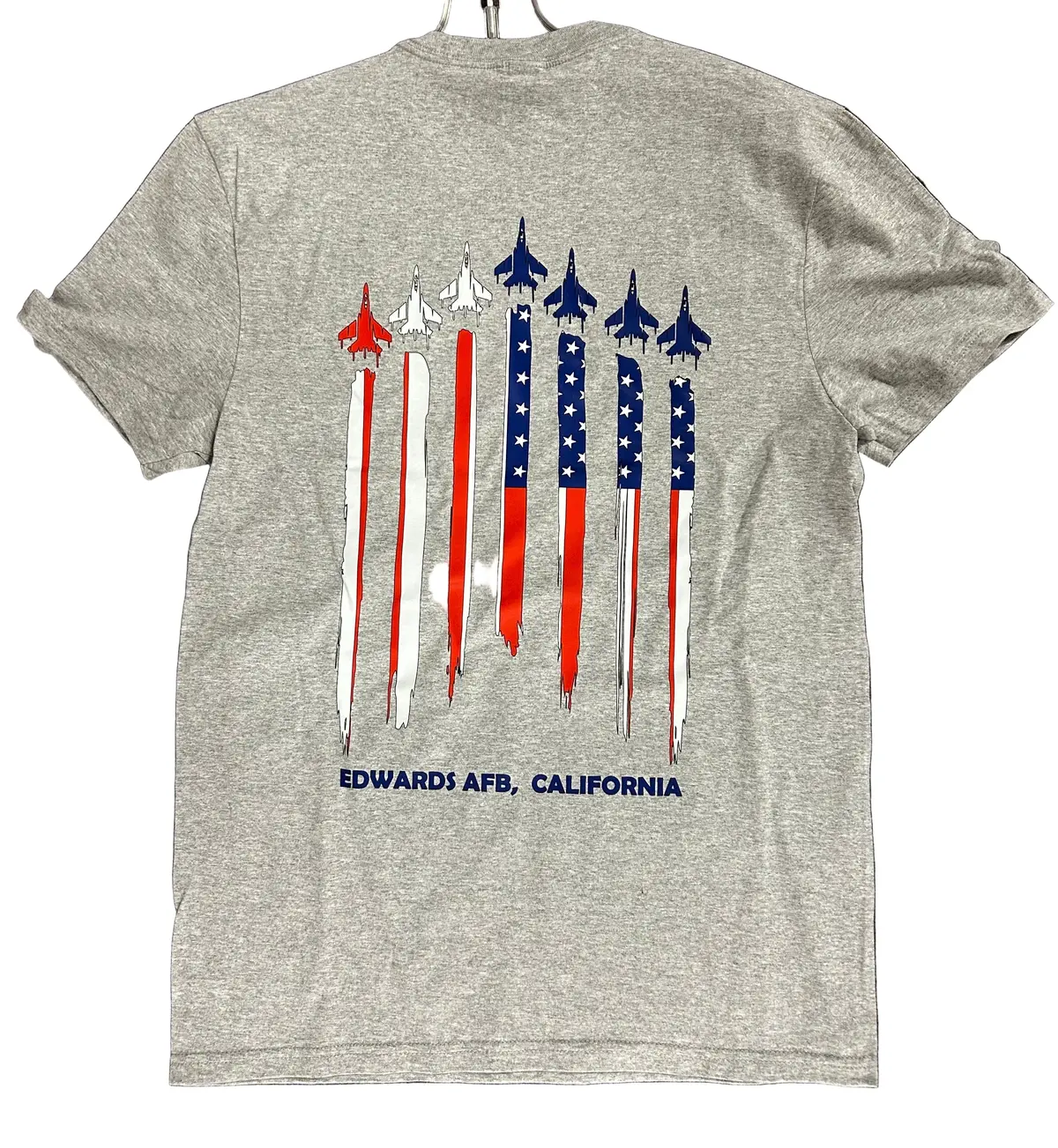 Flag Contrails Unisex T-Shirt 1