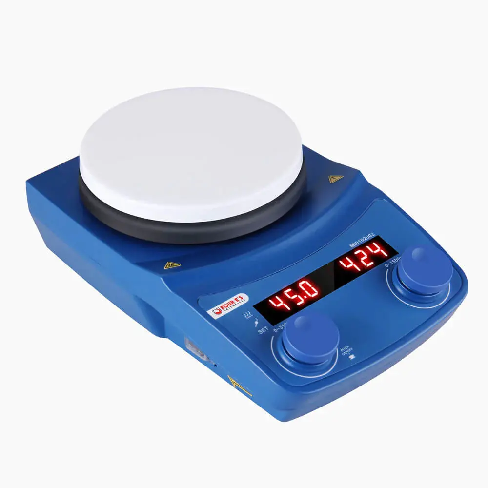 4E's Usa - 5" Hot Plate Stirrer With Digital Display - Brand New 1
