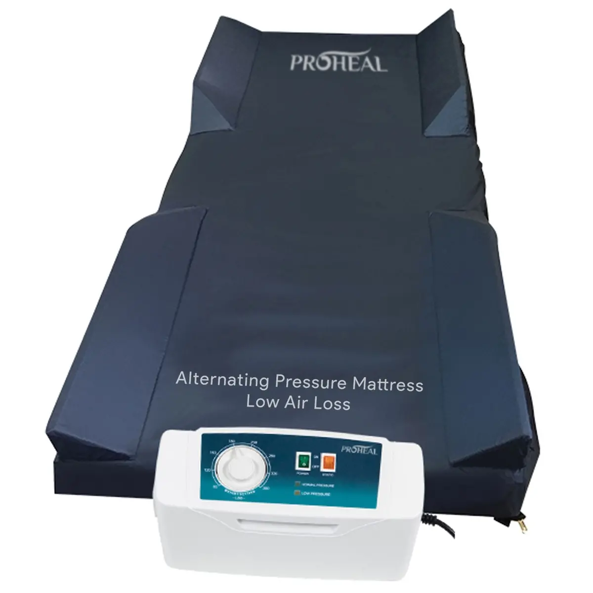 Low Air Loss / Alternating Pressure Mattress System W/ Raised Rails 36X80x8/11 1