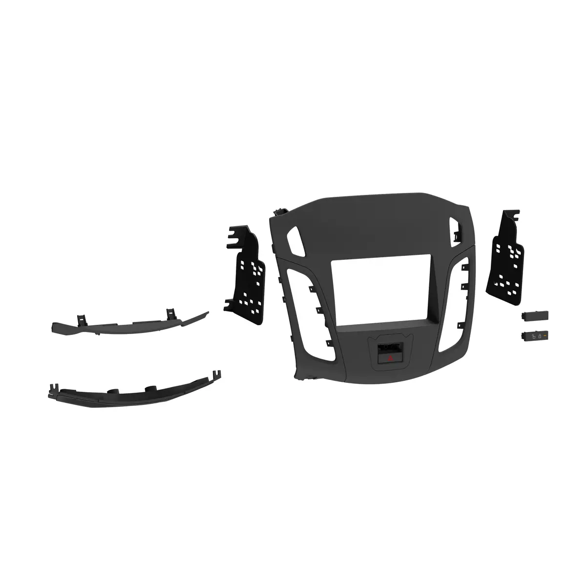 Metra 95-5871B Double Din Stereo Install Dash Kit For Select Ford Focus 2012-2018 (With 4.2" Or 8" Factory Screen) 1
