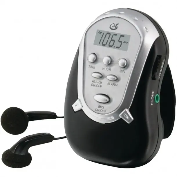 Gpx R300b Portable Am/Fm Armband Radio 1