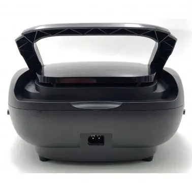 Sylvania Srcd1037bt Bluetooth Portable Cd Am/Fm Radio Boombox - Black/Titanium 1