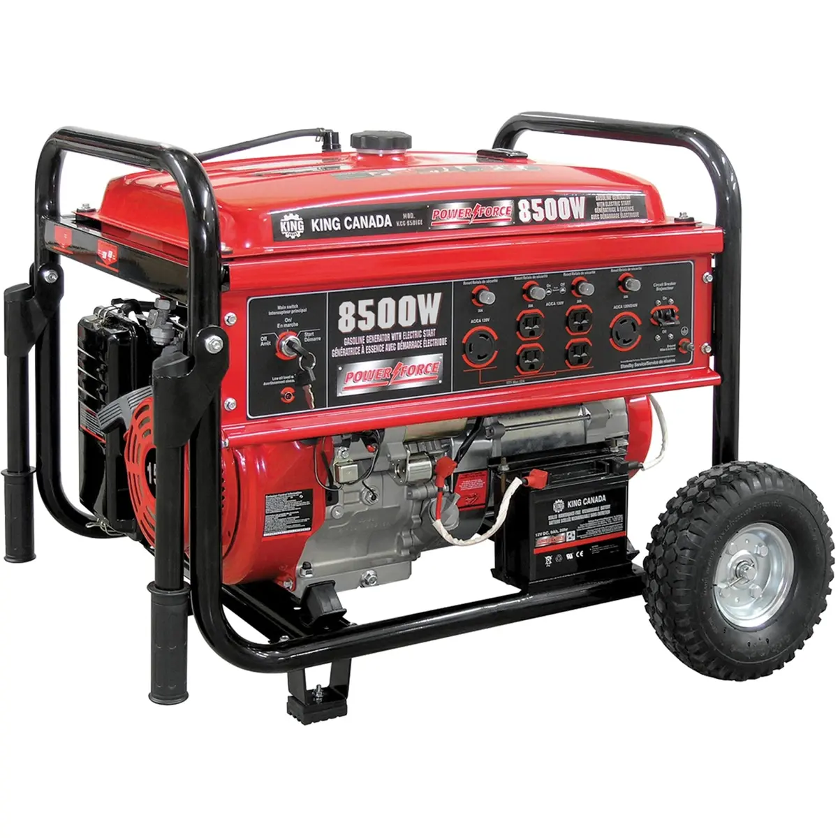 King Canada Kcg-8500Ge Gasoline Generator. 1