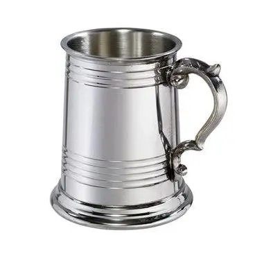 Pewter Worcester 1/2 Pint Tankard 1