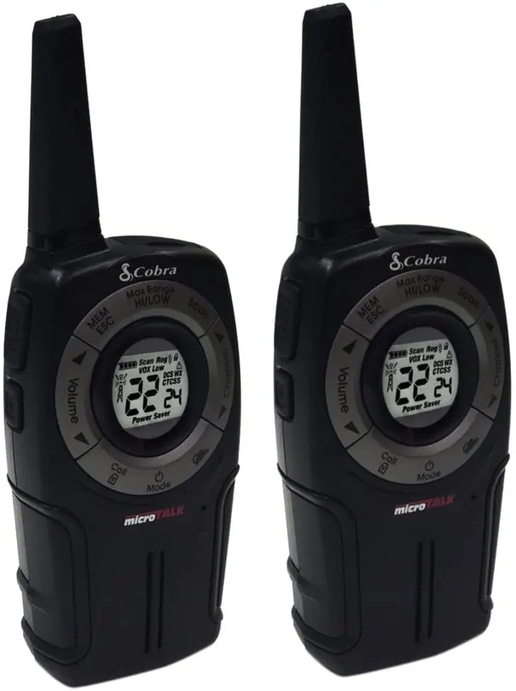 Cobra Pr562blt Pro Series 32-Mile Weather Resistant Bluetooth Two-Way Radio/Walkie-Talkie Radio - (2 Pack) 1