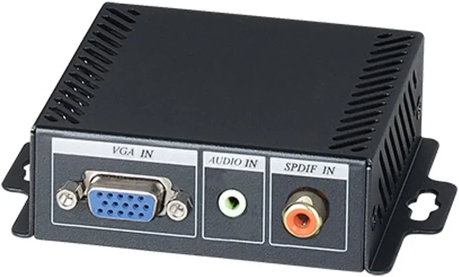 Element Ele7009 Vga To Hdmi Converter With Audio & Power Supply 1