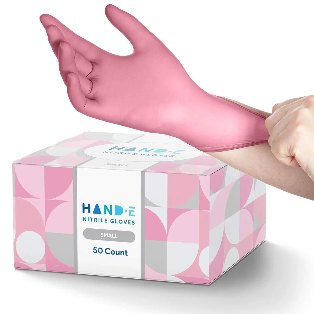 Nitrile Gloves -Pink 1