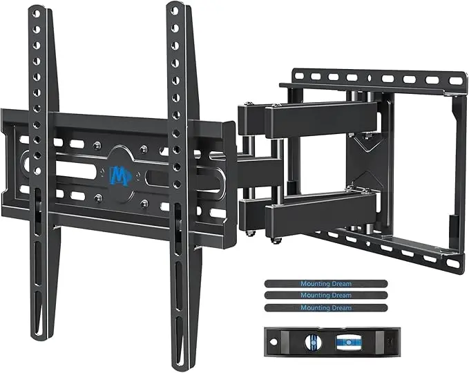 Tv Wall Mount For 32-65 Inch Tv, Tv Mount With Swivel And Tilt, Full Motion Tv Bracket With Articulating Dual Arms 1