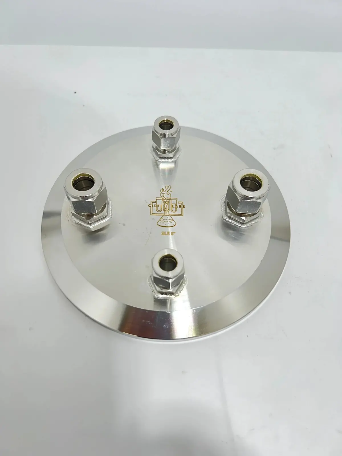 6" Tri-Clamp Compression Lid (Fluid) 1
