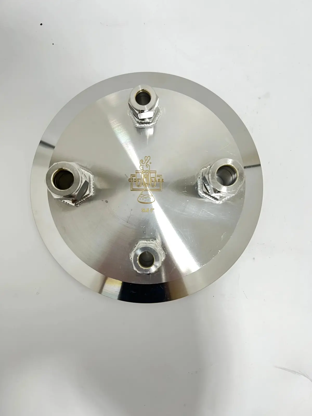 6" Tri-Clamp Compression Lid (Fluid) 2