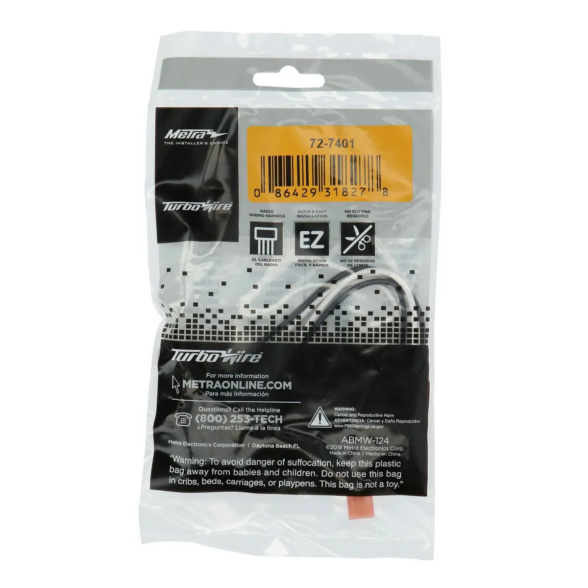 Metra 72-7401 Speaker Wiring Harness For Select Nissan Vehicles (Pair) 2